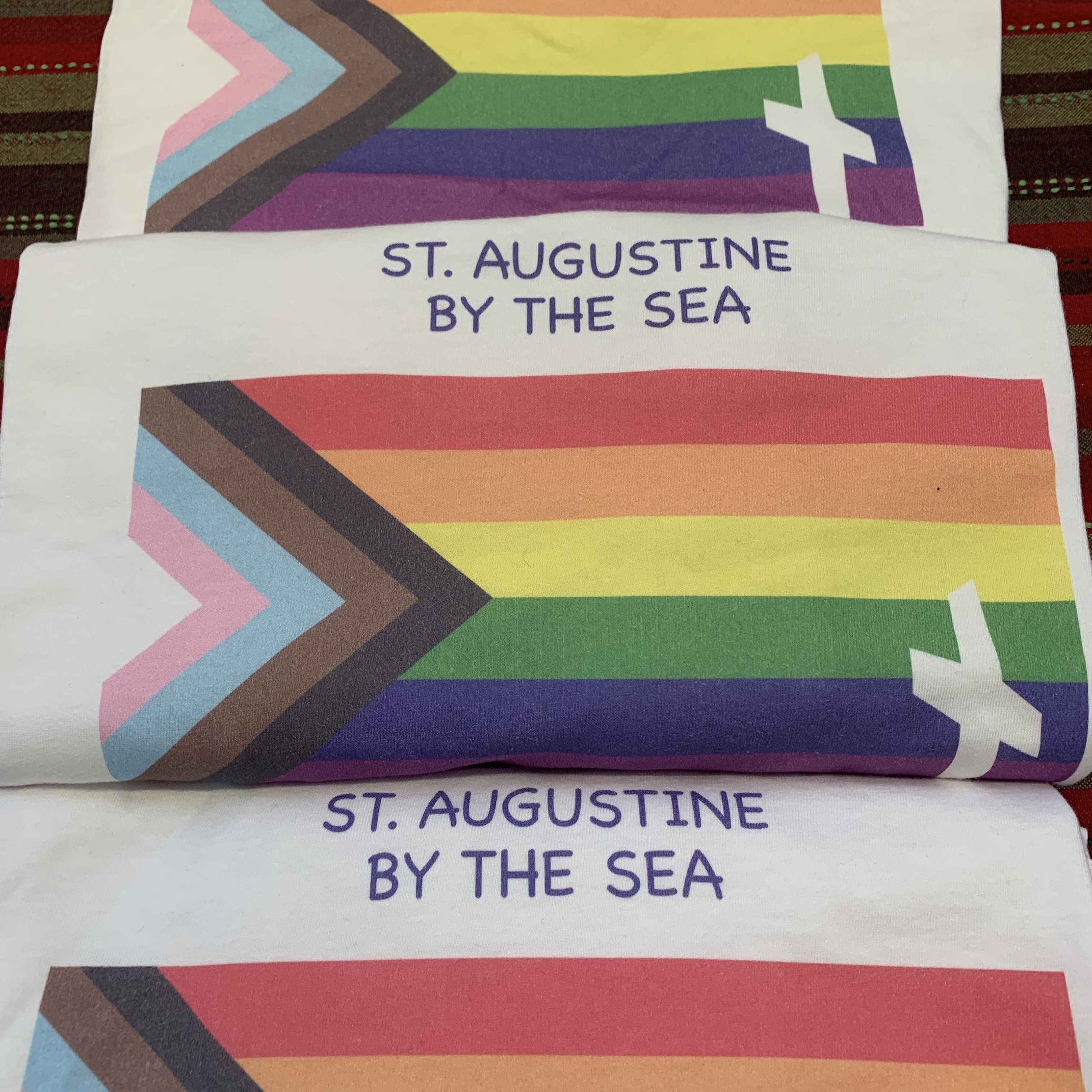 St. A's PRIDE tshirts for sale! St. Augustine bytheSea